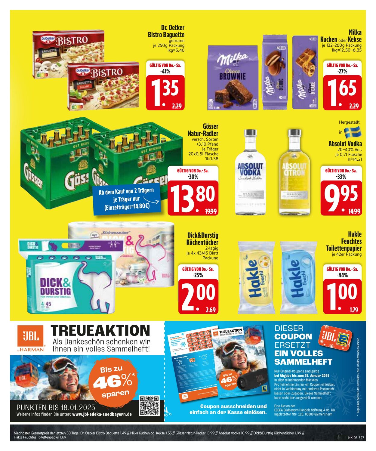 Prospekt Edeka 13.01.2025 - 20.01.2025