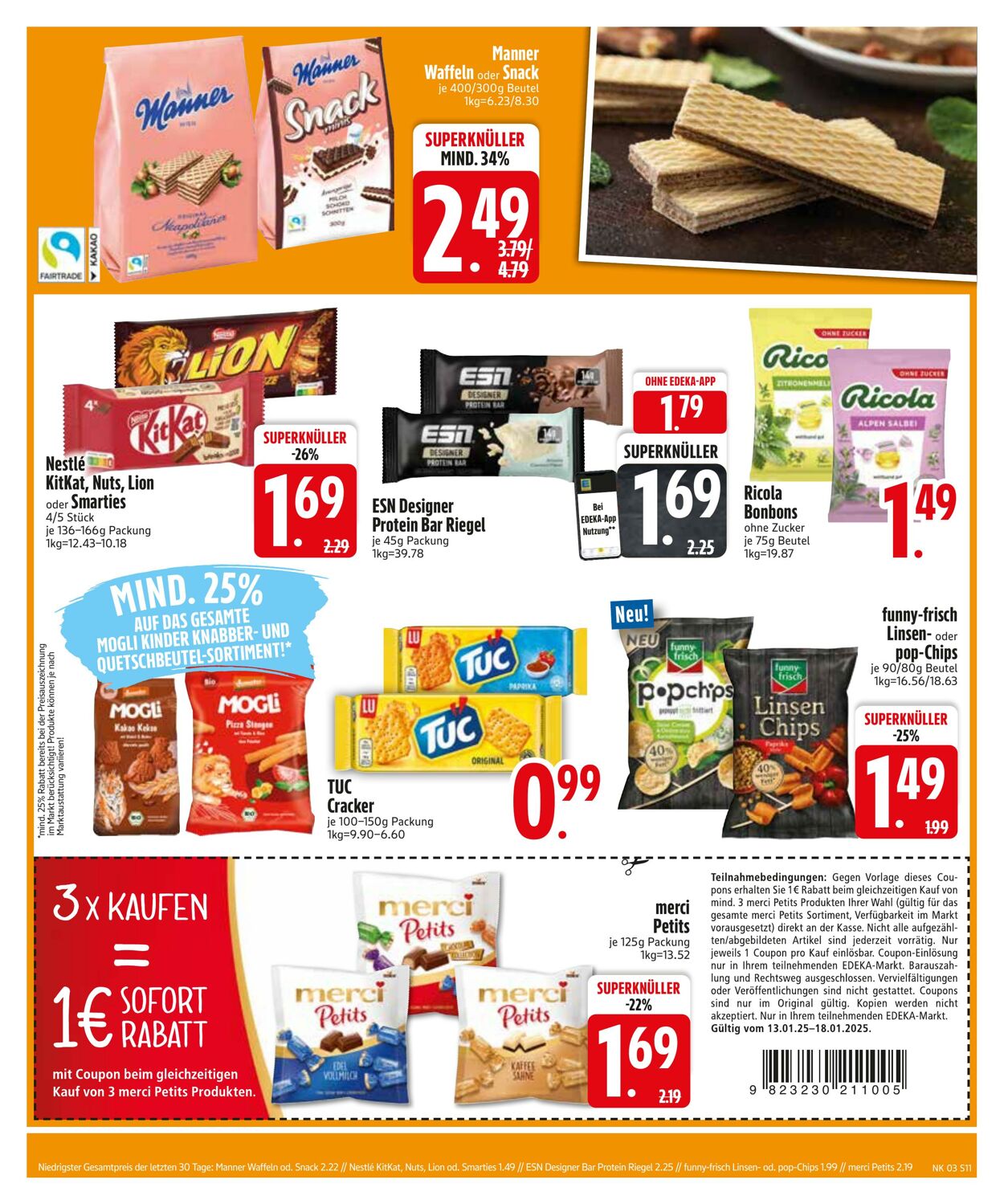 Prospekt Edeka 13.01.2025 - 20.01.2025