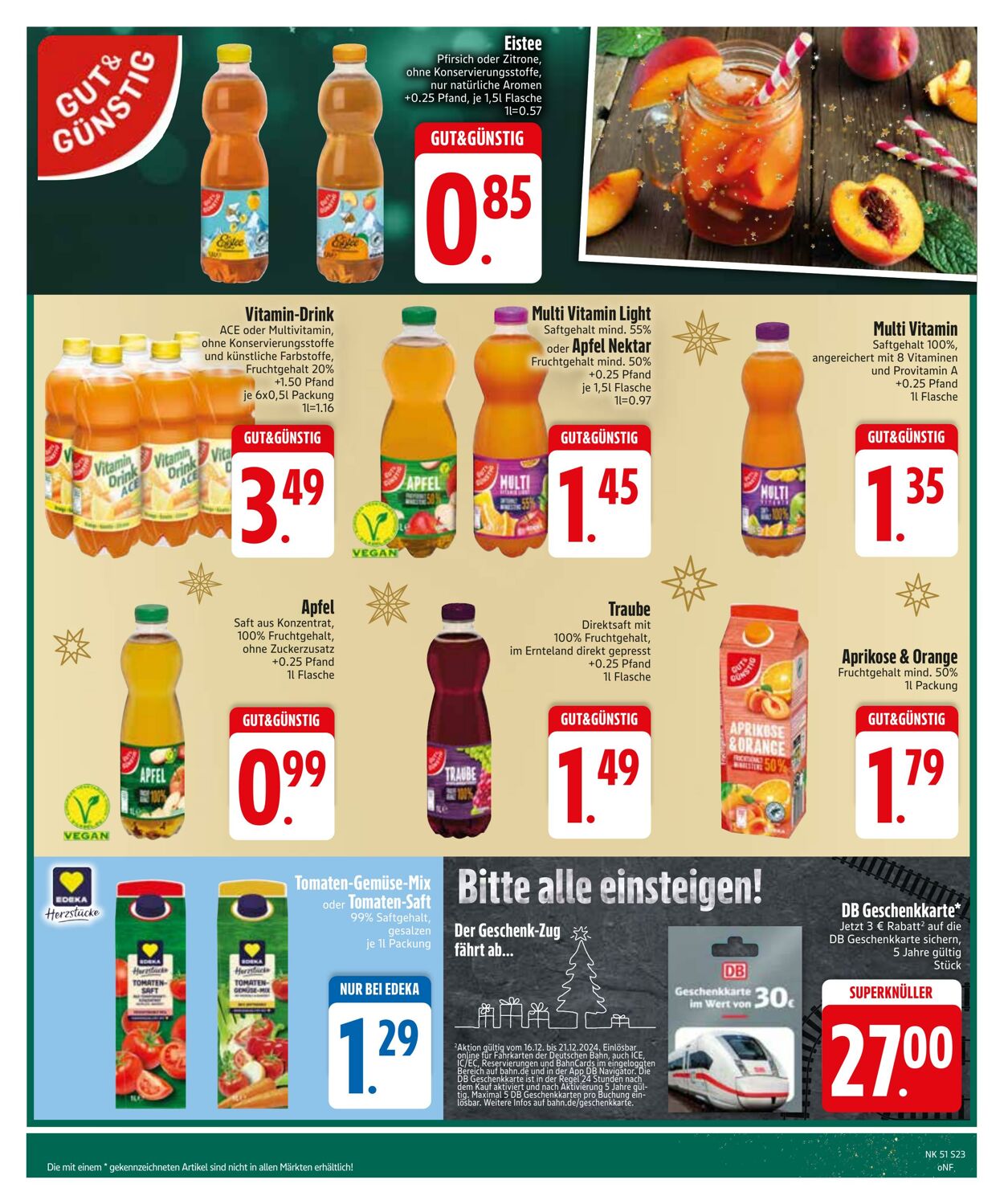 Prospekt Edeka 16.12.2024 - 23.12.2024