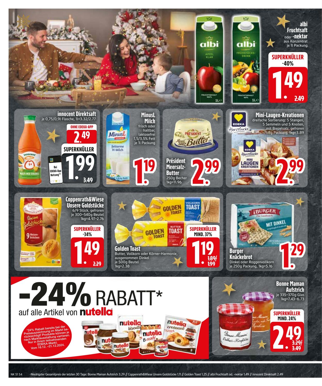 Prospekt Edeka 16.12.2024 - 23.12.2024