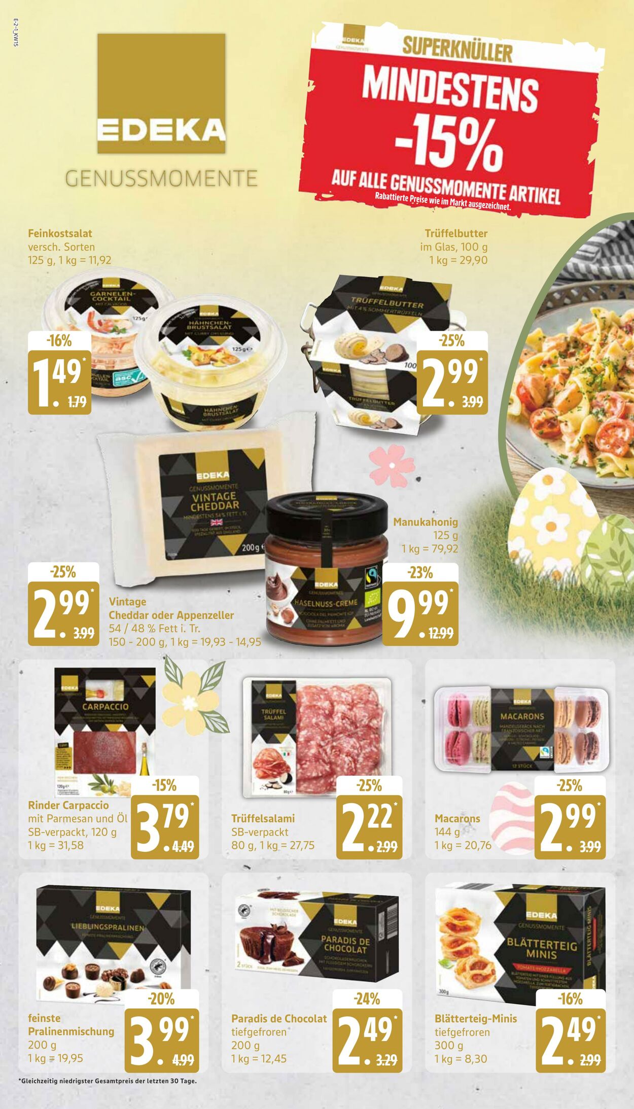 Prospekt Edeka 09.04.2025 - 23.04.2025