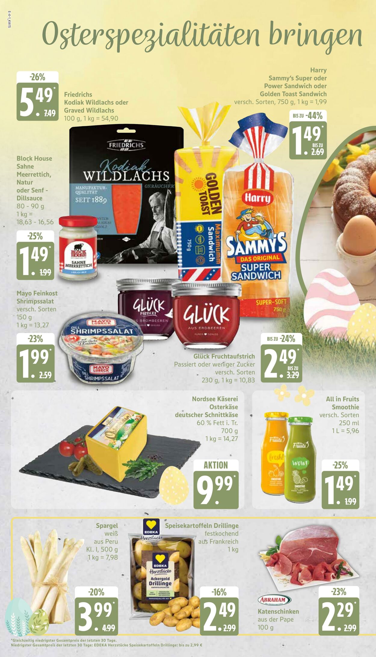 Prospekt Edeka 09.04.2025 - 23.04.2025