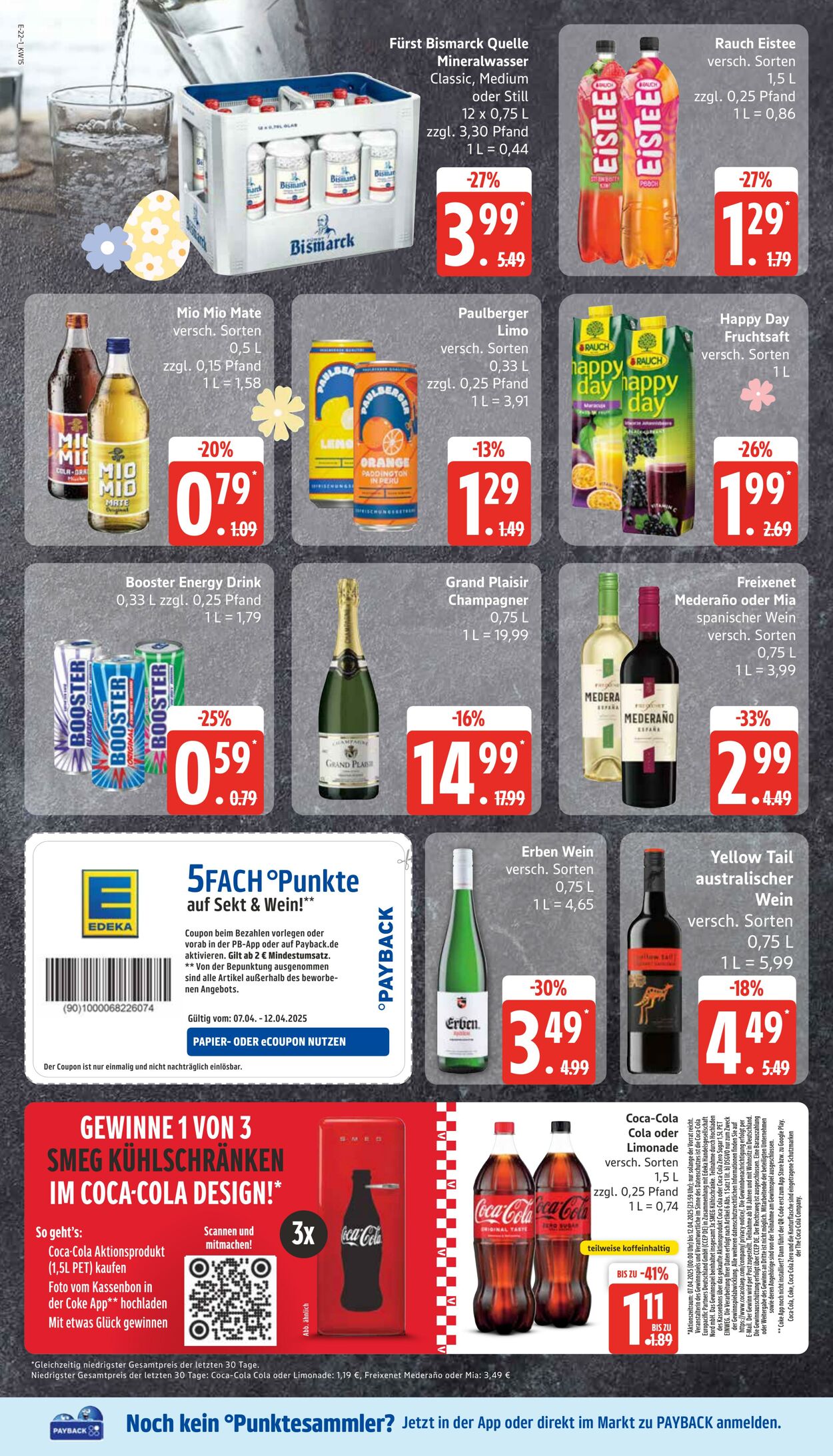 Prospekt Edeka 09.04.2025 - 23.04.2025