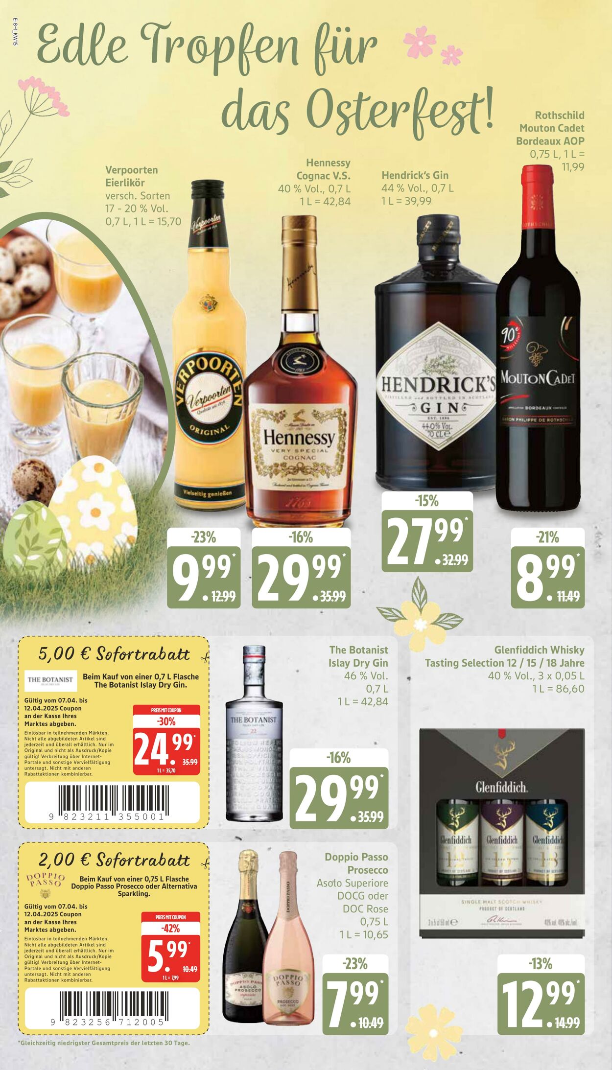Prospekt Edeka 09.04.2025 - 23.04.2025