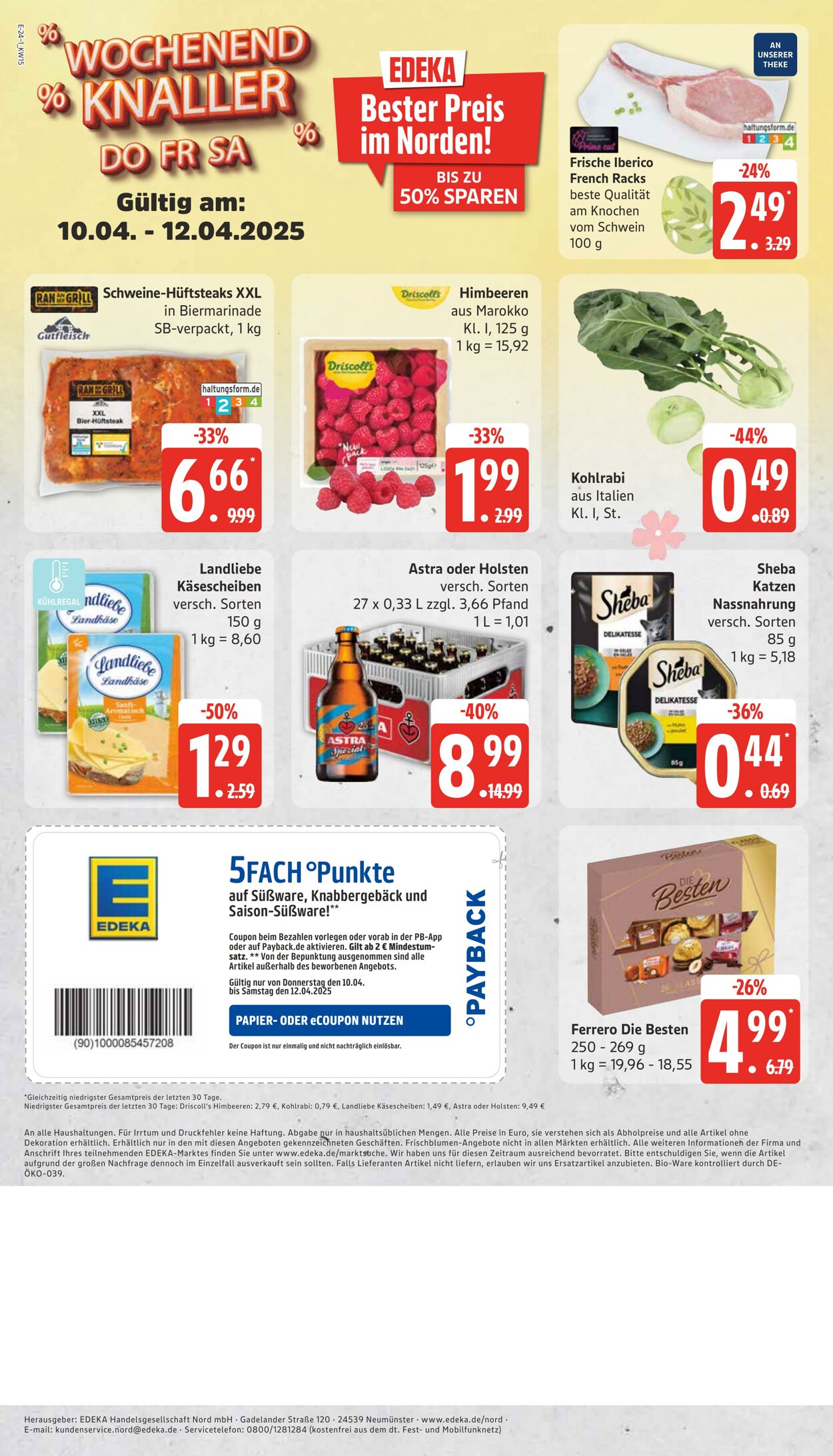 Prospekt Edeka 09.04.2025 - 23.04.2025
