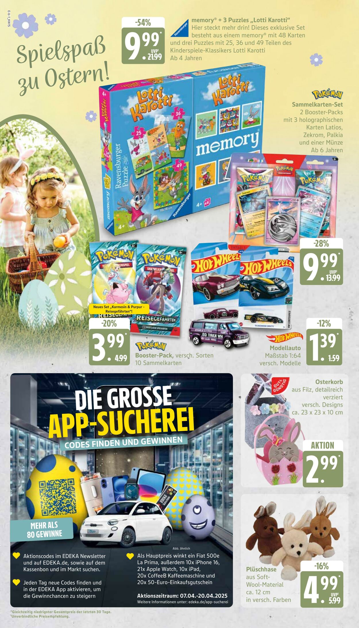 Prospekt Edeka 09.04.2025 - 23.04.2025
