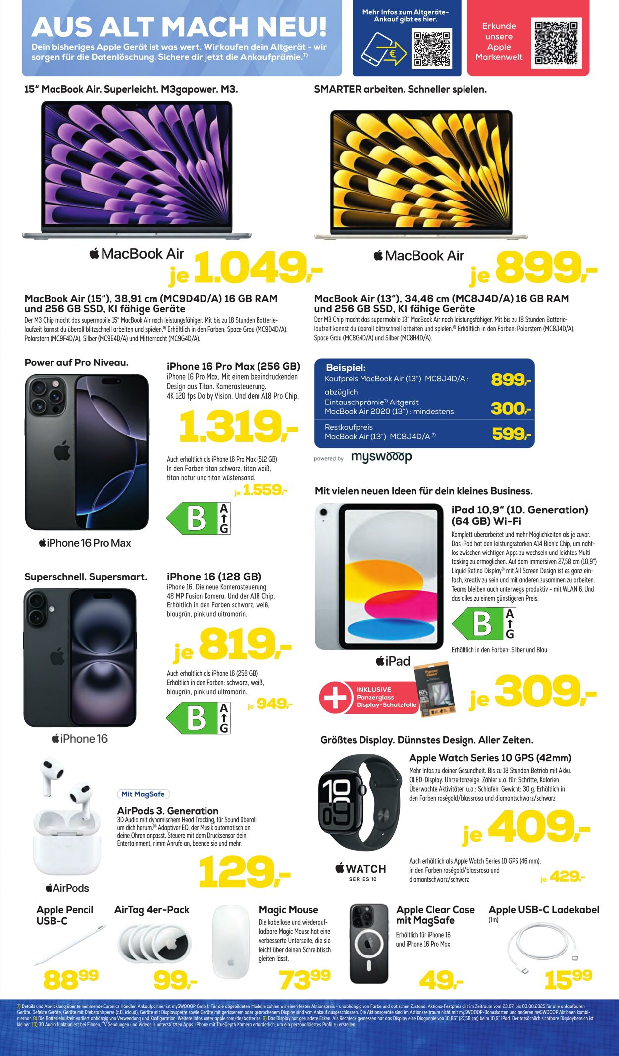 Prospekt Euronics 23.07.2025 - 03.08.2025