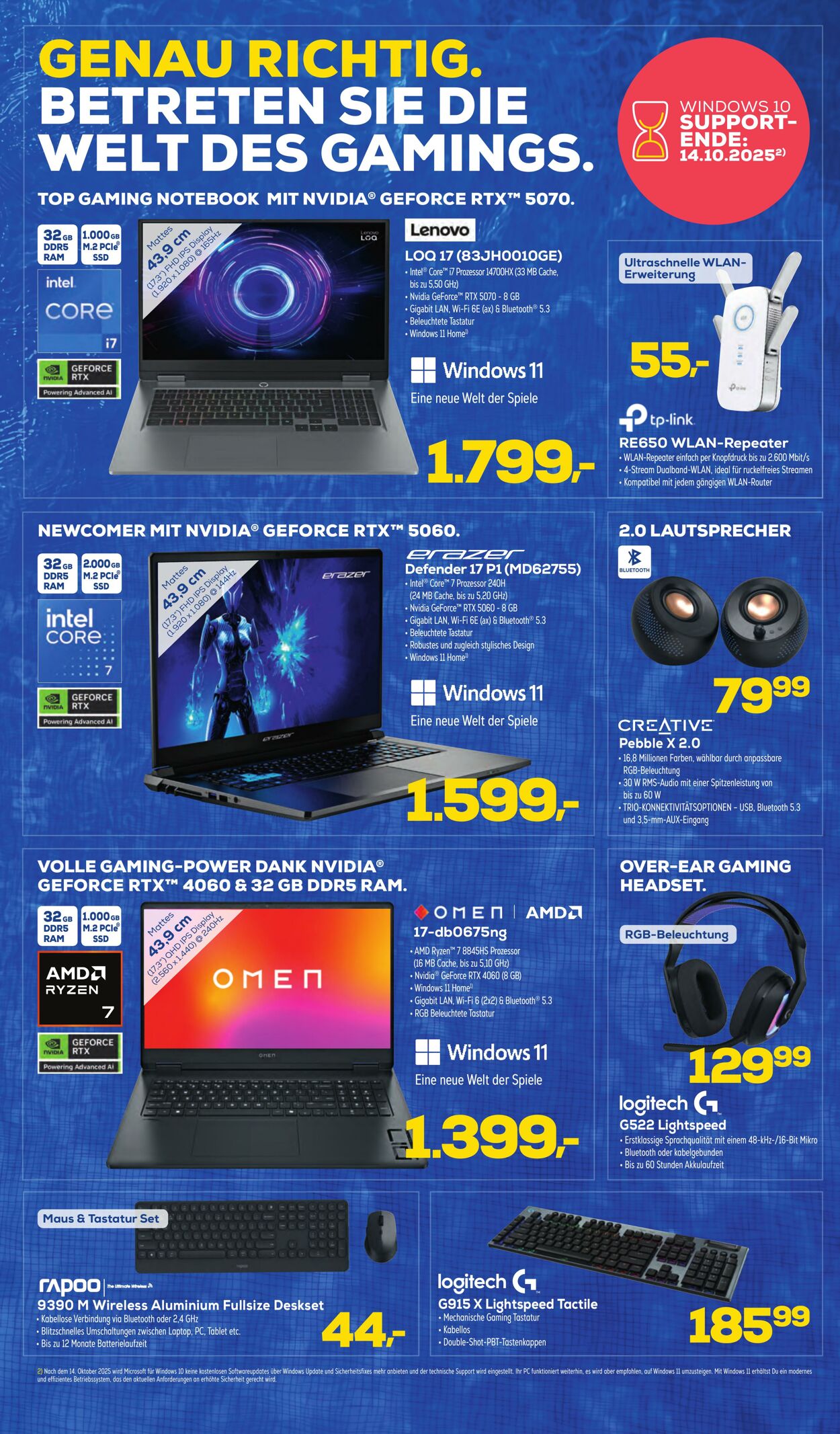 Prospekt Euronics 23.07.2025 - 03.08.2025
