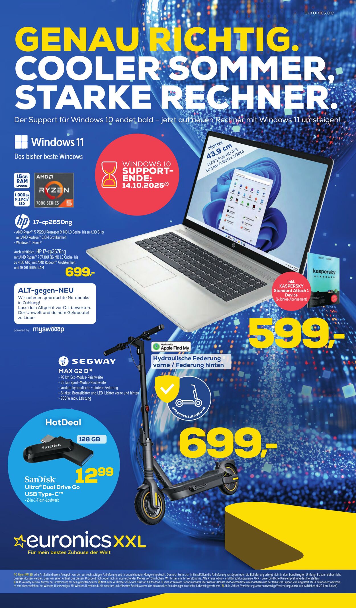 Prospekt Euronics 23.07.2025 - 03.08.2025