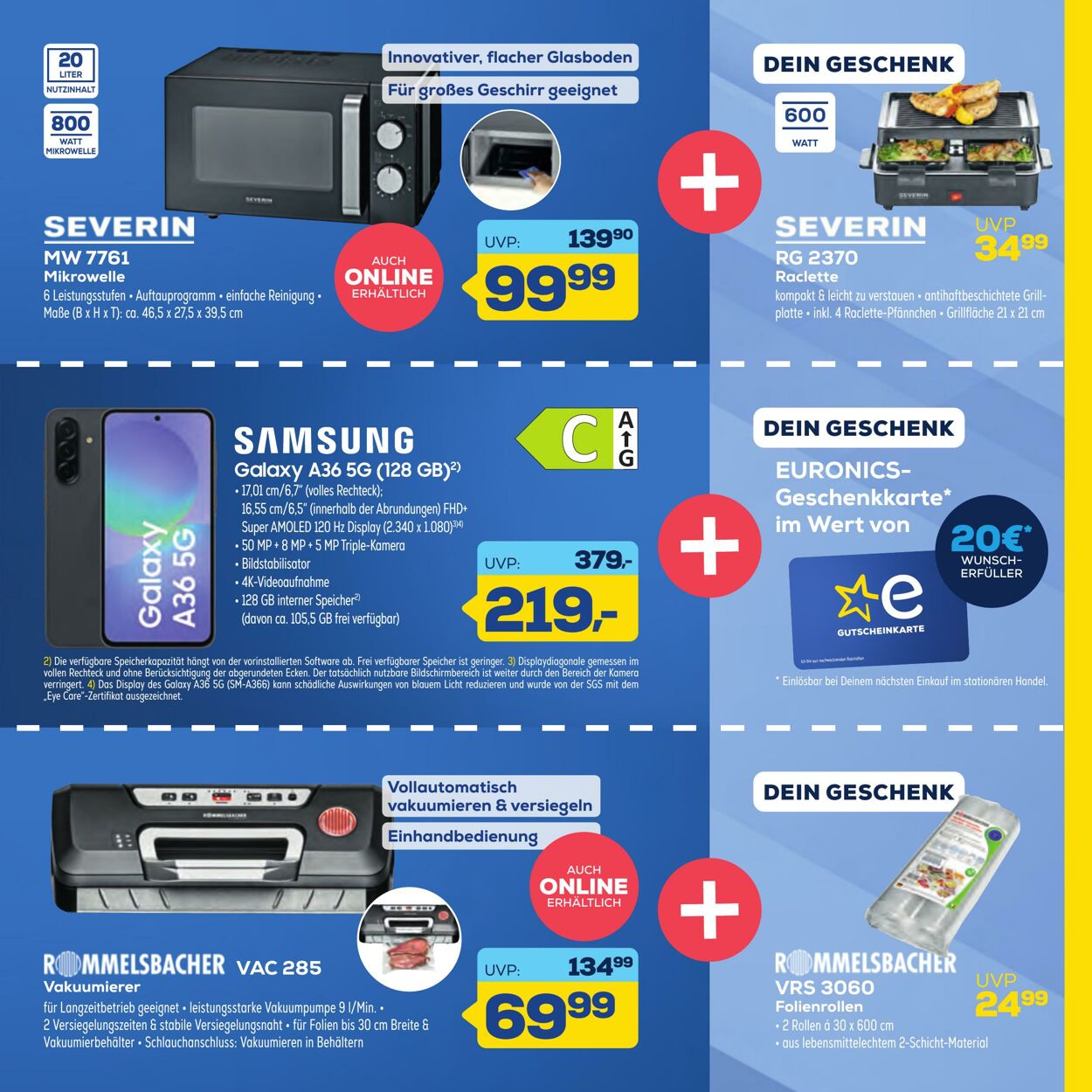 Prospekt Euronics 26.09.2025 - 10.10.2025