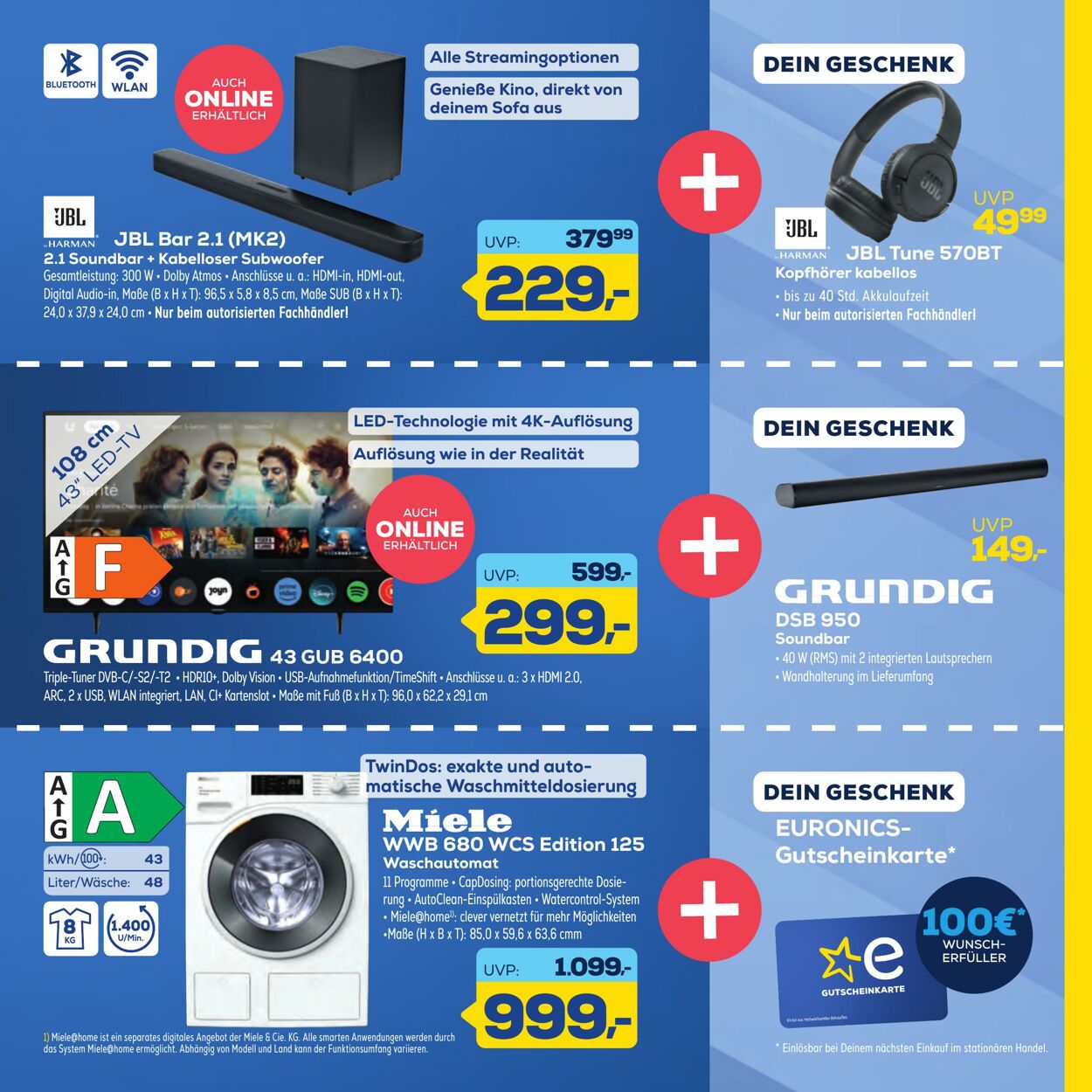 Prospekt Euronics 26.09.2025 - 10.10.2025