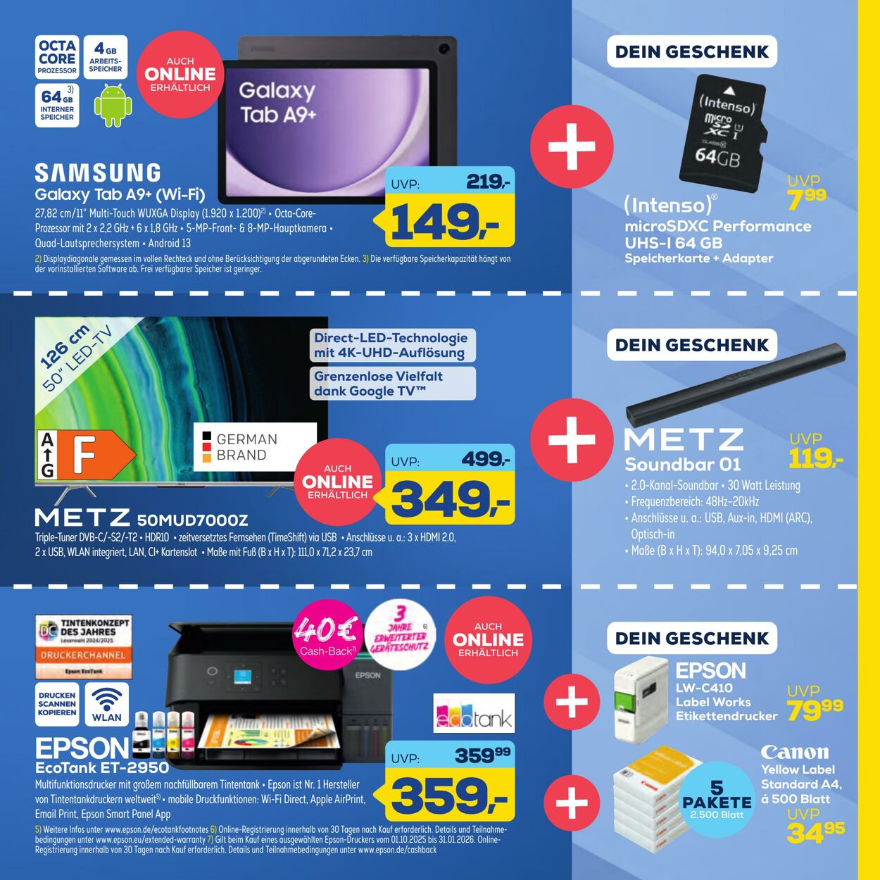 Prospekt Euronics 26.09.2025 - 10.10.2025