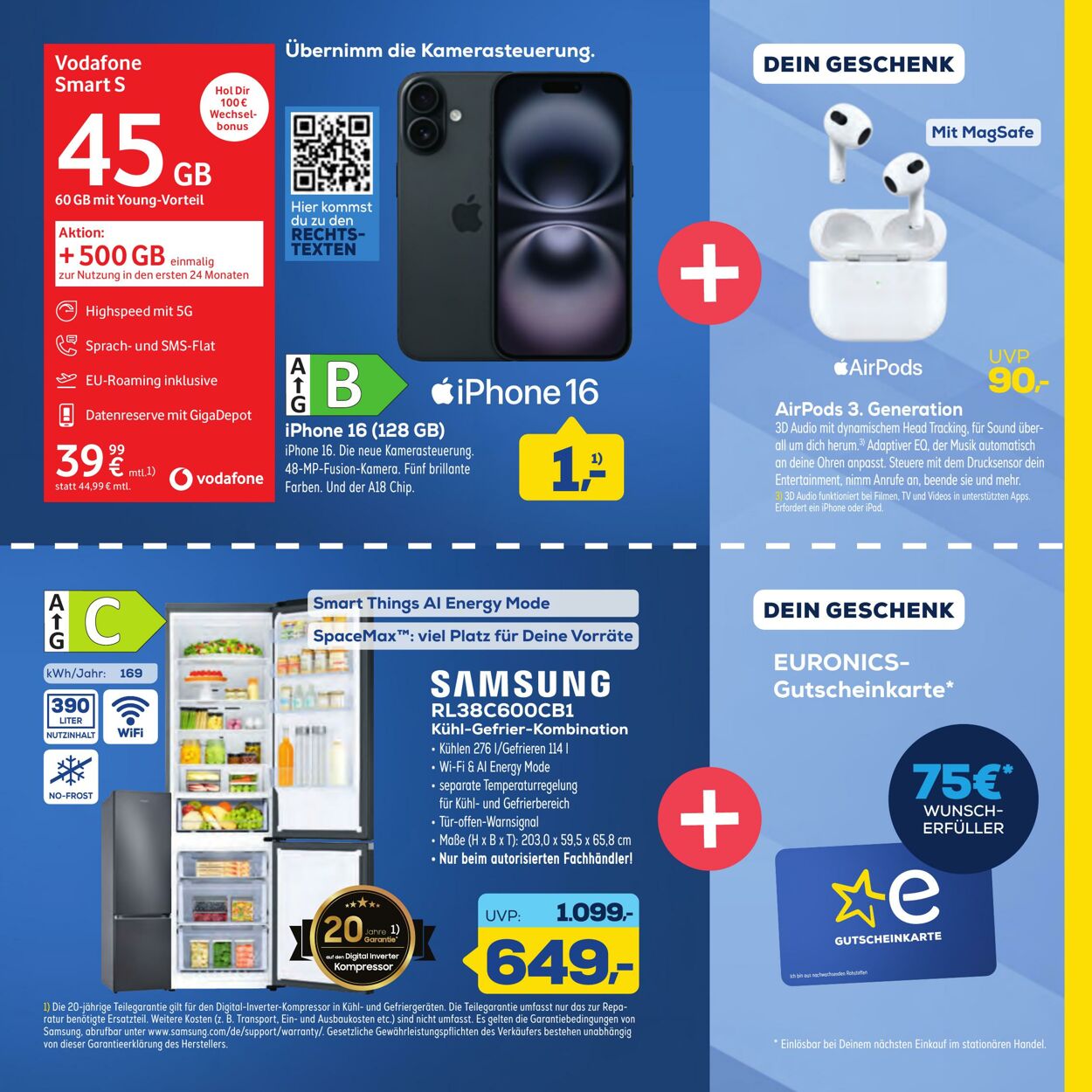 Prospekt Euronics 26.09.2025 - 10.10.2025
