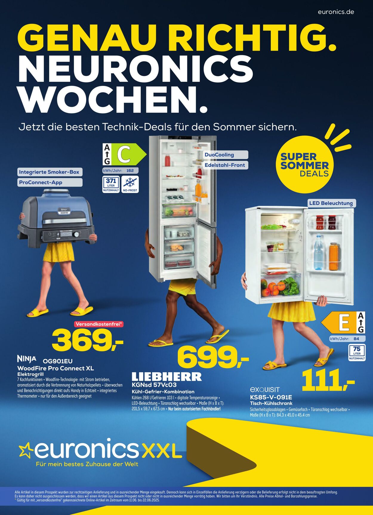 Prospekt Euronics 11.06.2025 - 22.06.2025