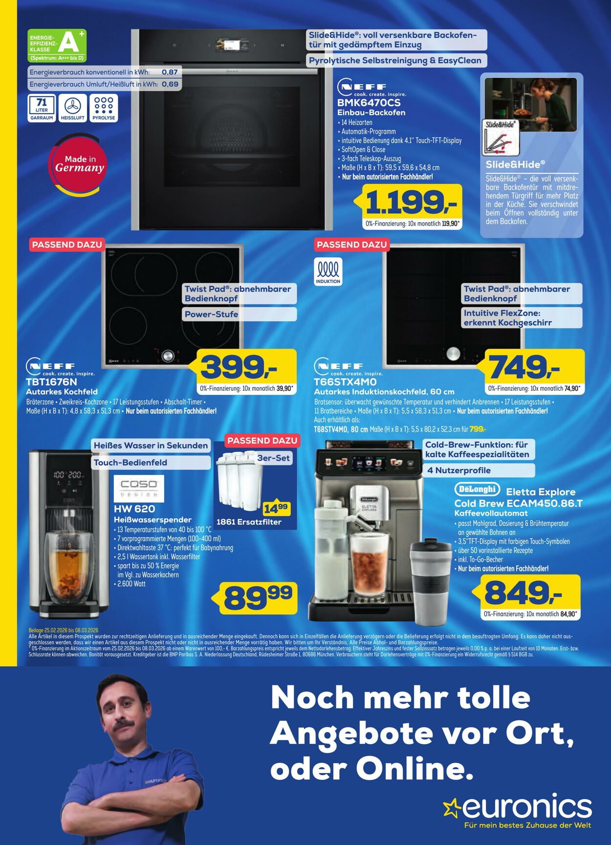 Prospekt Euronics 25.02.2026 - 08.03.2026