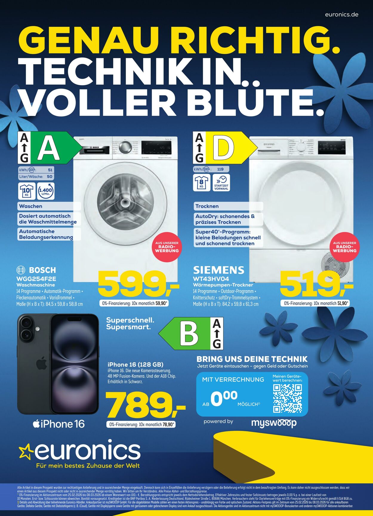 Prospekt Euronics 25.02.2026 - 08.03.2026