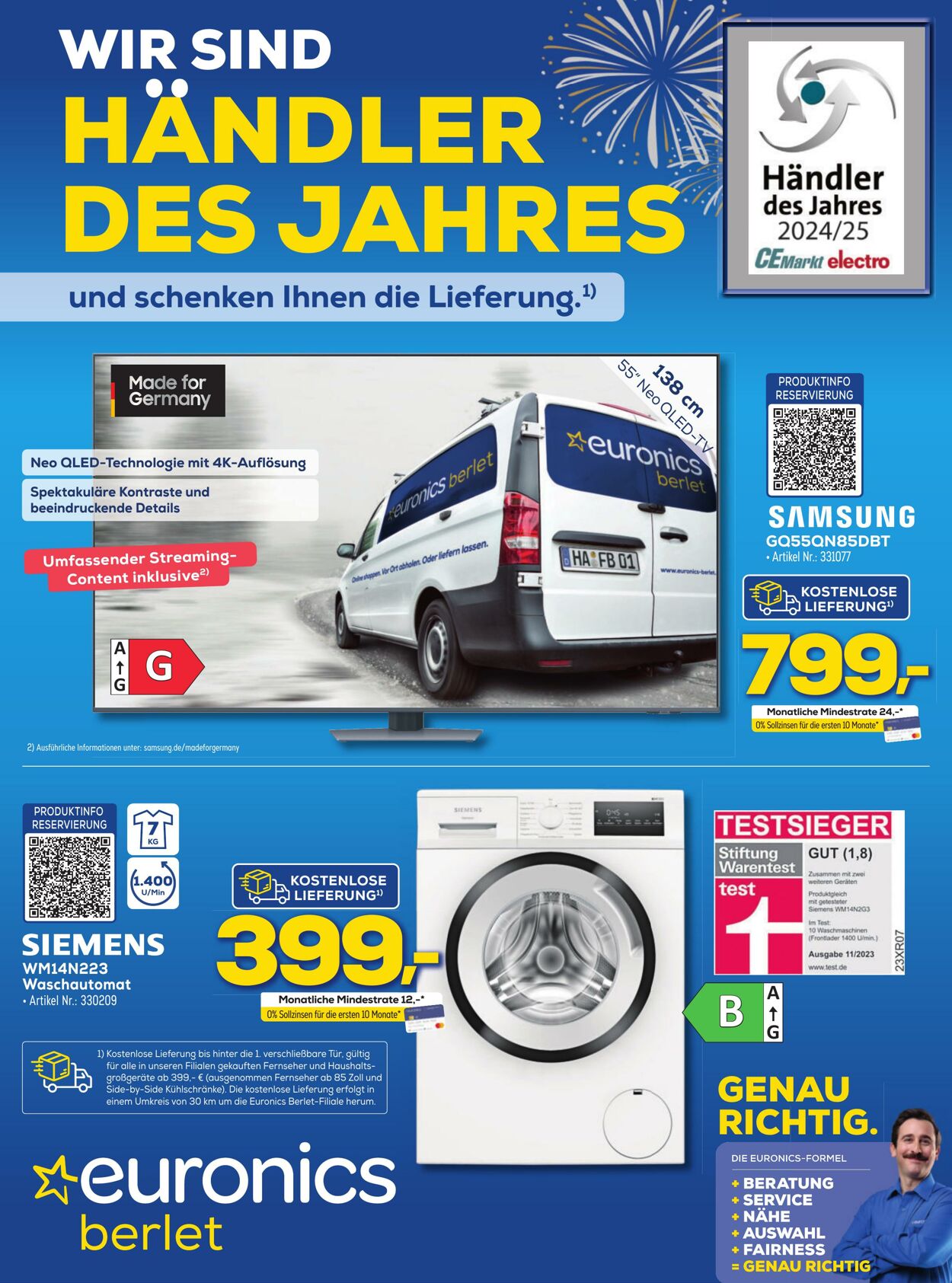 Prospekt Euronics 04.01.2025 - 10.01.2025