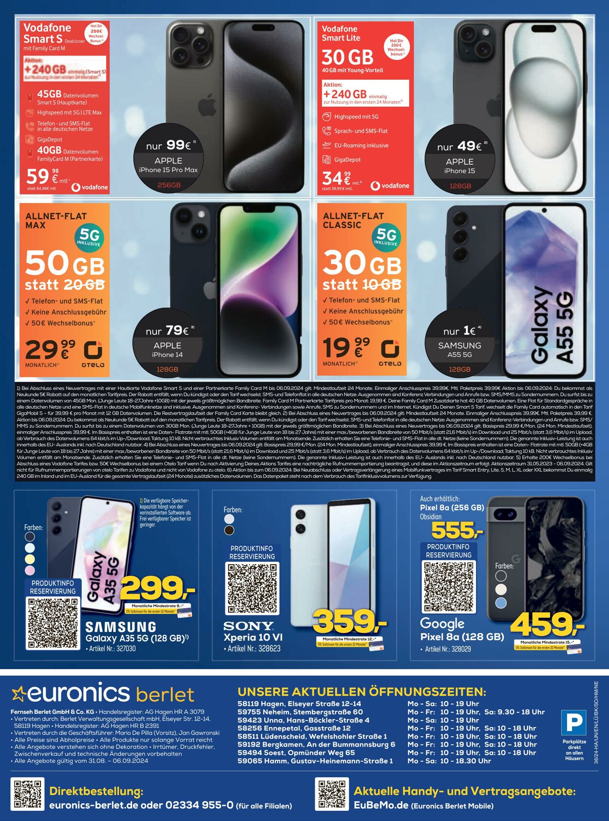 Prospekt Euronics 02.09.2024 - 16.09.2024