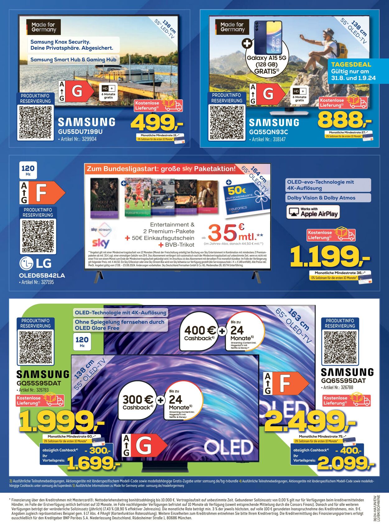 Prospekt Euronics 02.09.2024 - 16.09.2024