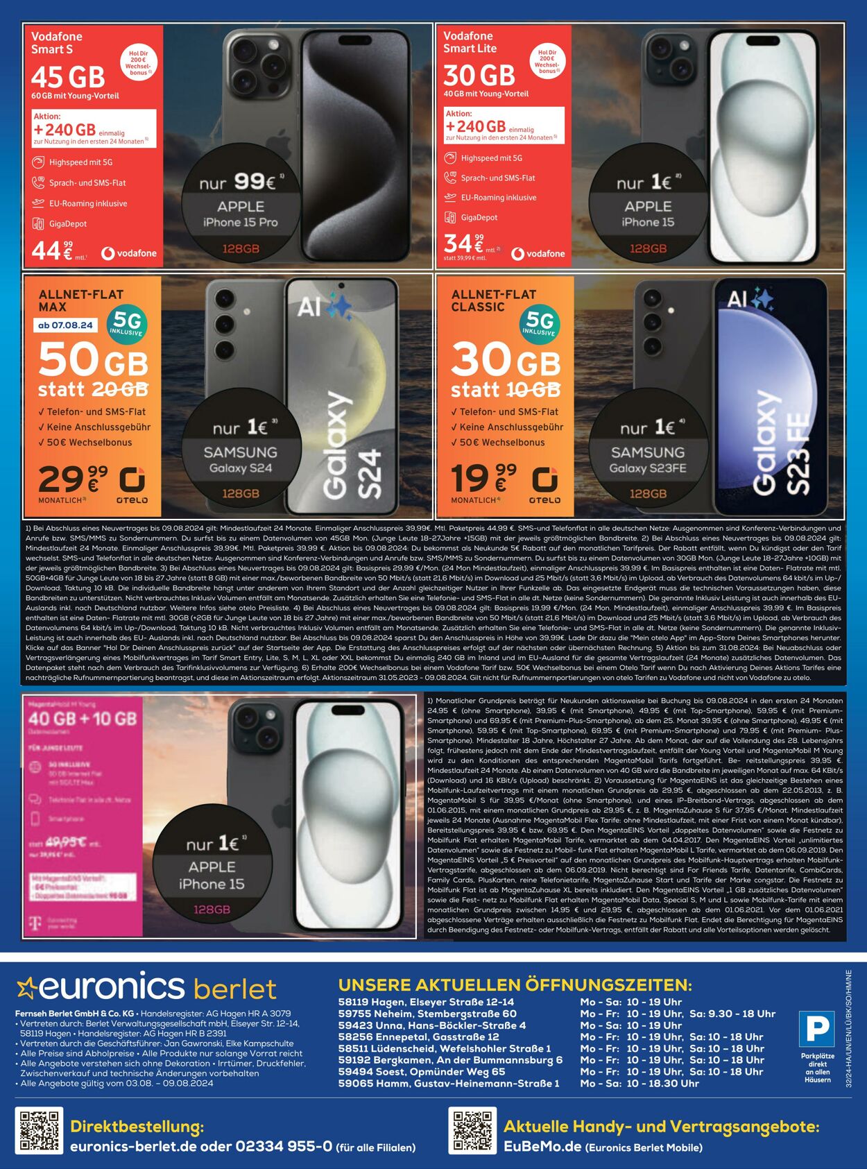 Prospekt Euronics 05.08.2024 - 31.08.2024