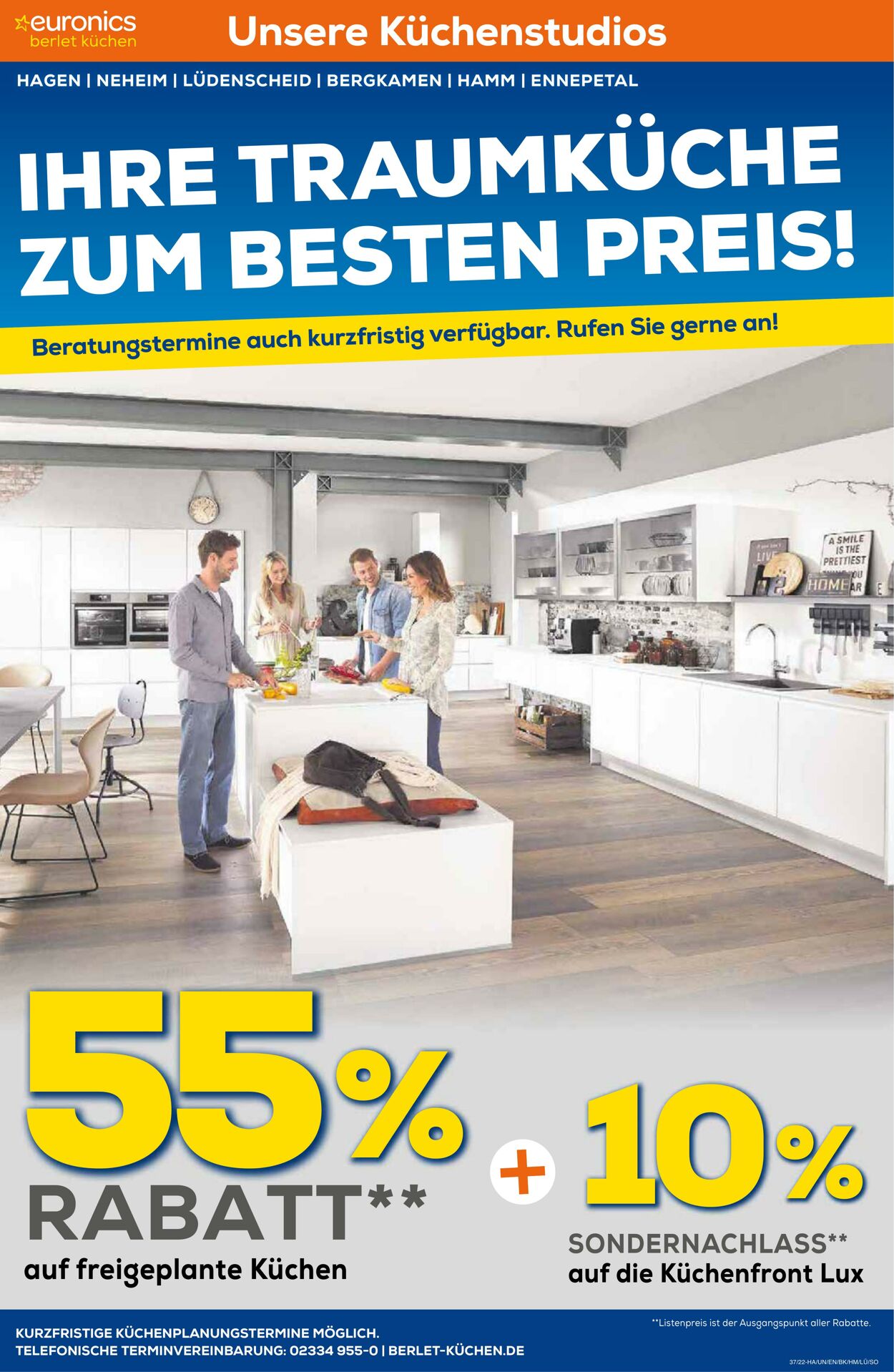 Prospekt Euronics 10.09.2022 - 16.09.2022