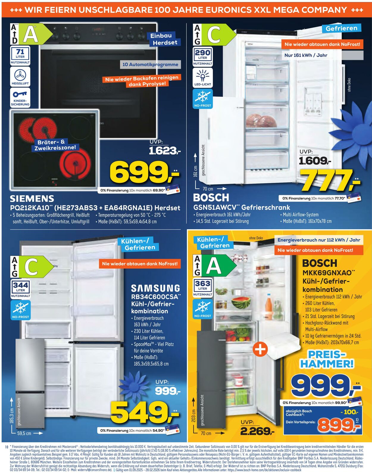Prospekt Euronics 10.09.2025 - 16.09.2025