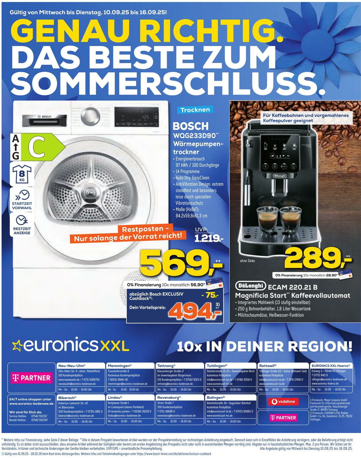 Prospekt Euronics 10.09.2025 - 16.09.2025