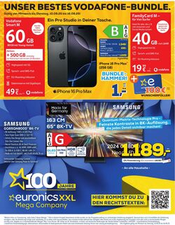 Prospekt Euronics 10.09.2025 - 16.09.2025