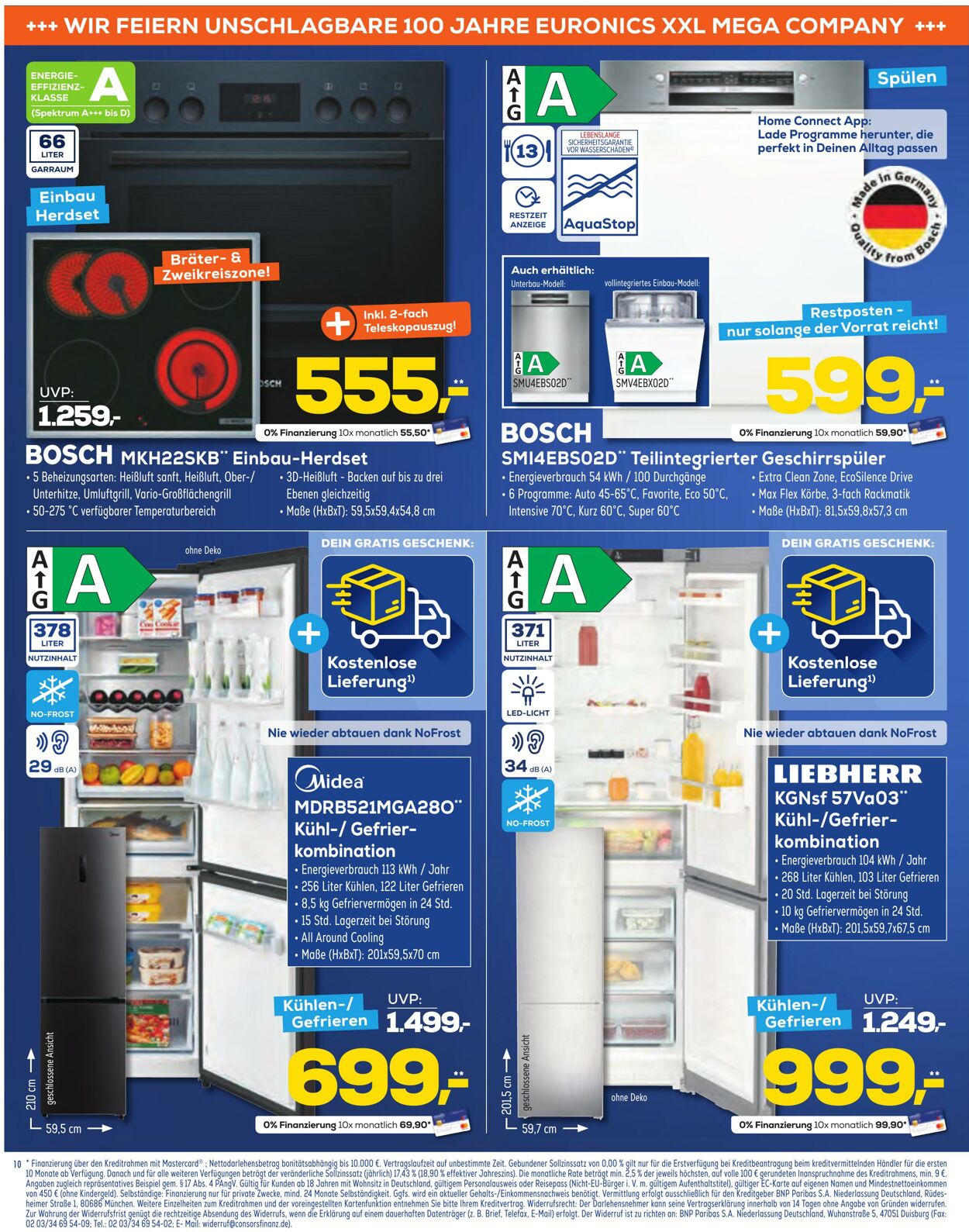 Prospekt Euronics 01.10.2025 - 07.10.2025