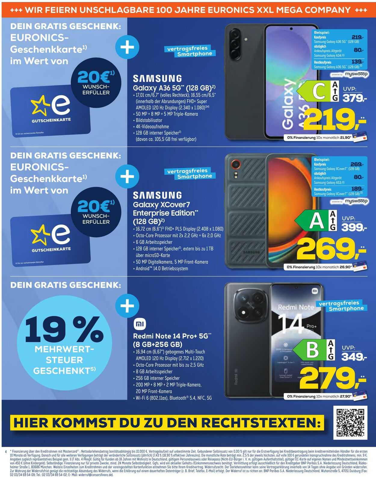 Prospekt Euronics 01.10.2025 - 07.10.2025