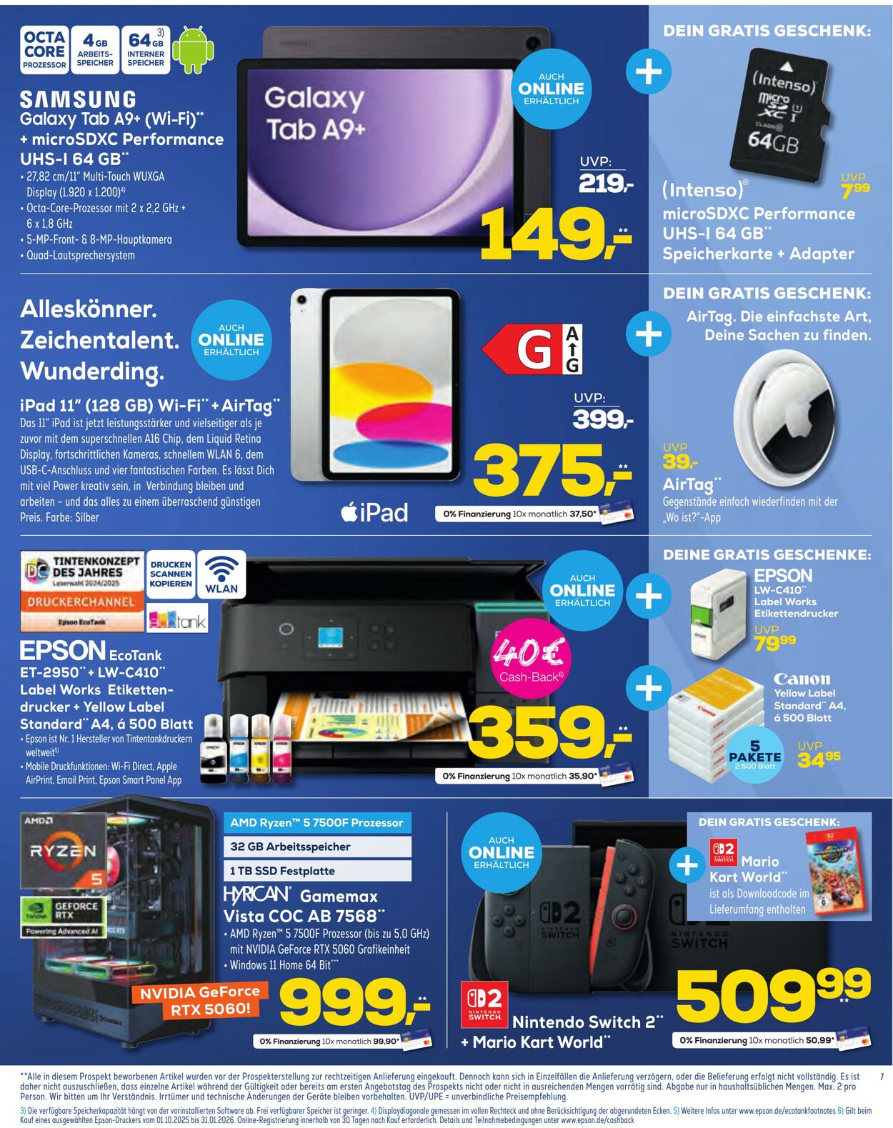 Prospekt Euronics 01.10.2025 - 07.10.2025
