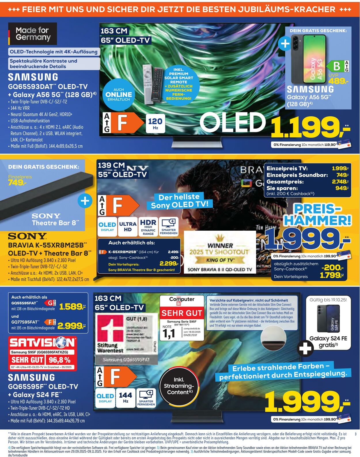 Prospekt Euronics 01.10.2025 - 07.10.2025