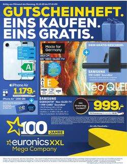 Prospekt Euronics 01.10.2025 - 07.10.2025