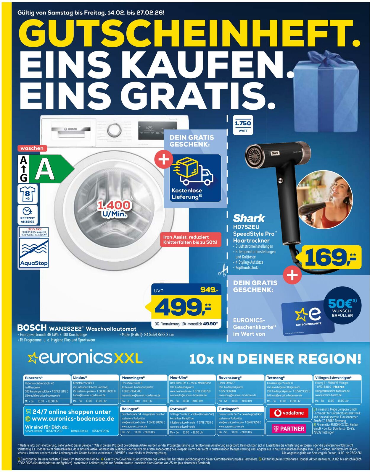 Prospekt Euronics 14.02.2026 - 27.02.2026