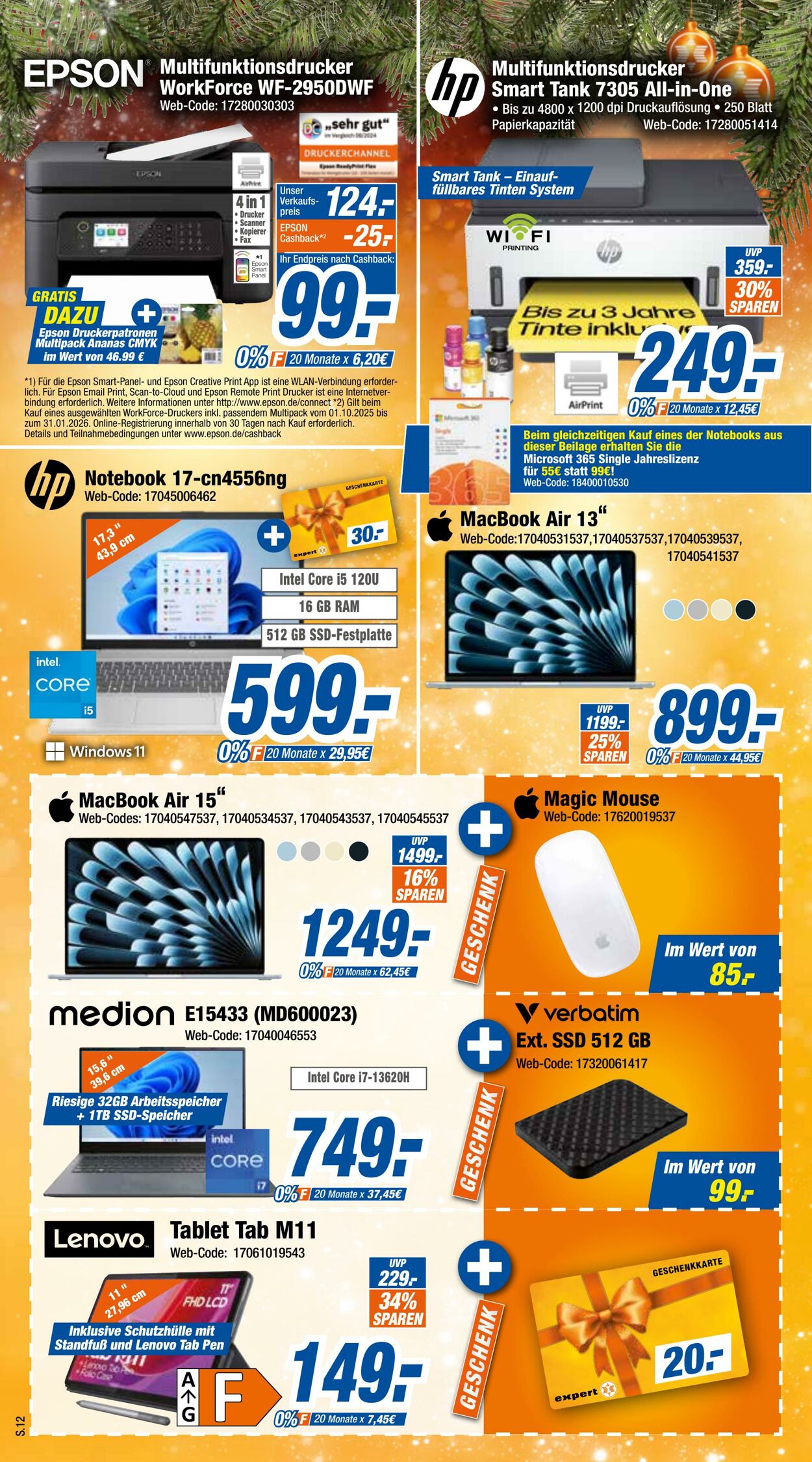 Prospekt Expert Klein 08.12.2025 - 13.12.2025