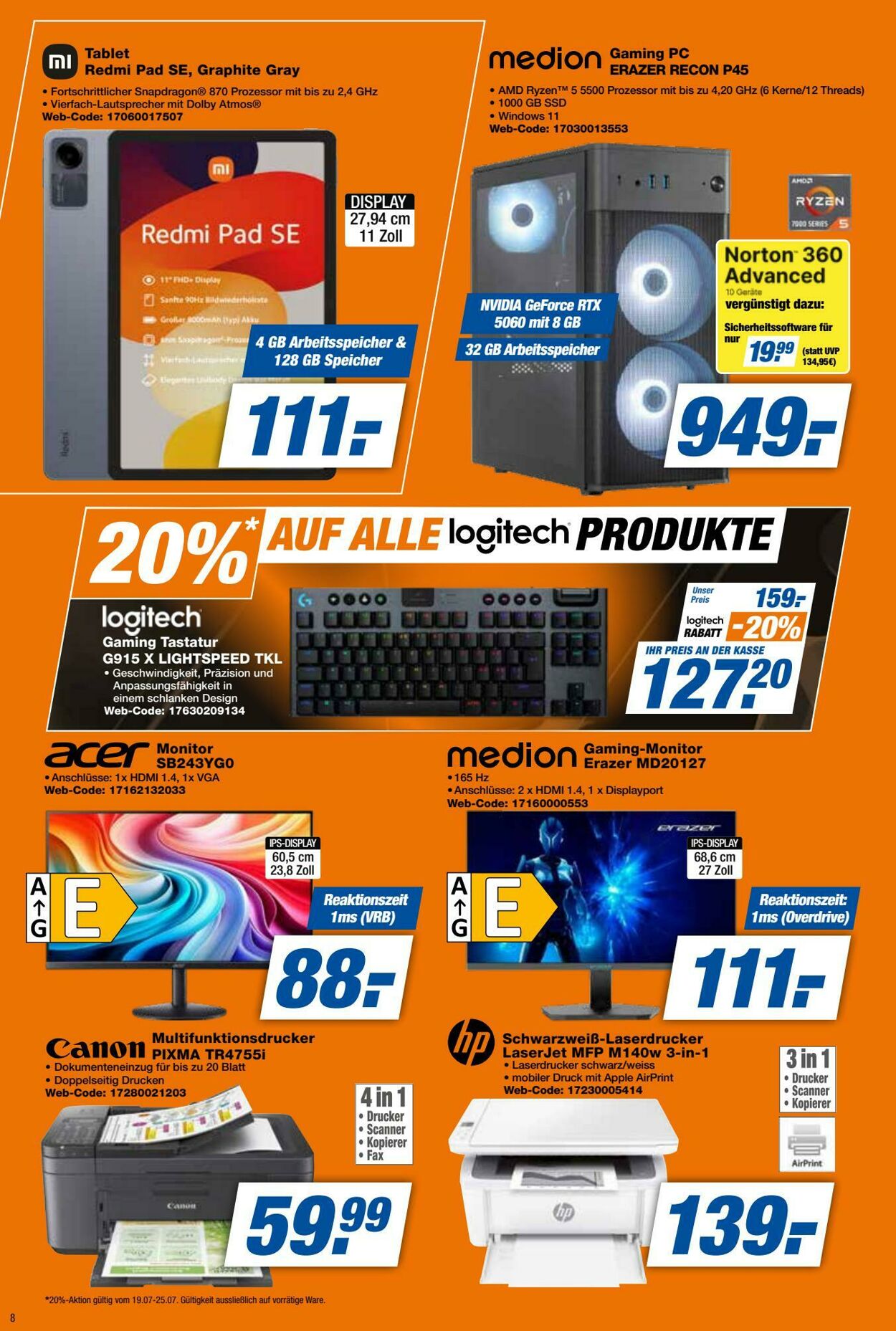 Prospekt Expert Techno Land 23.07.2025 - 23.07.2025