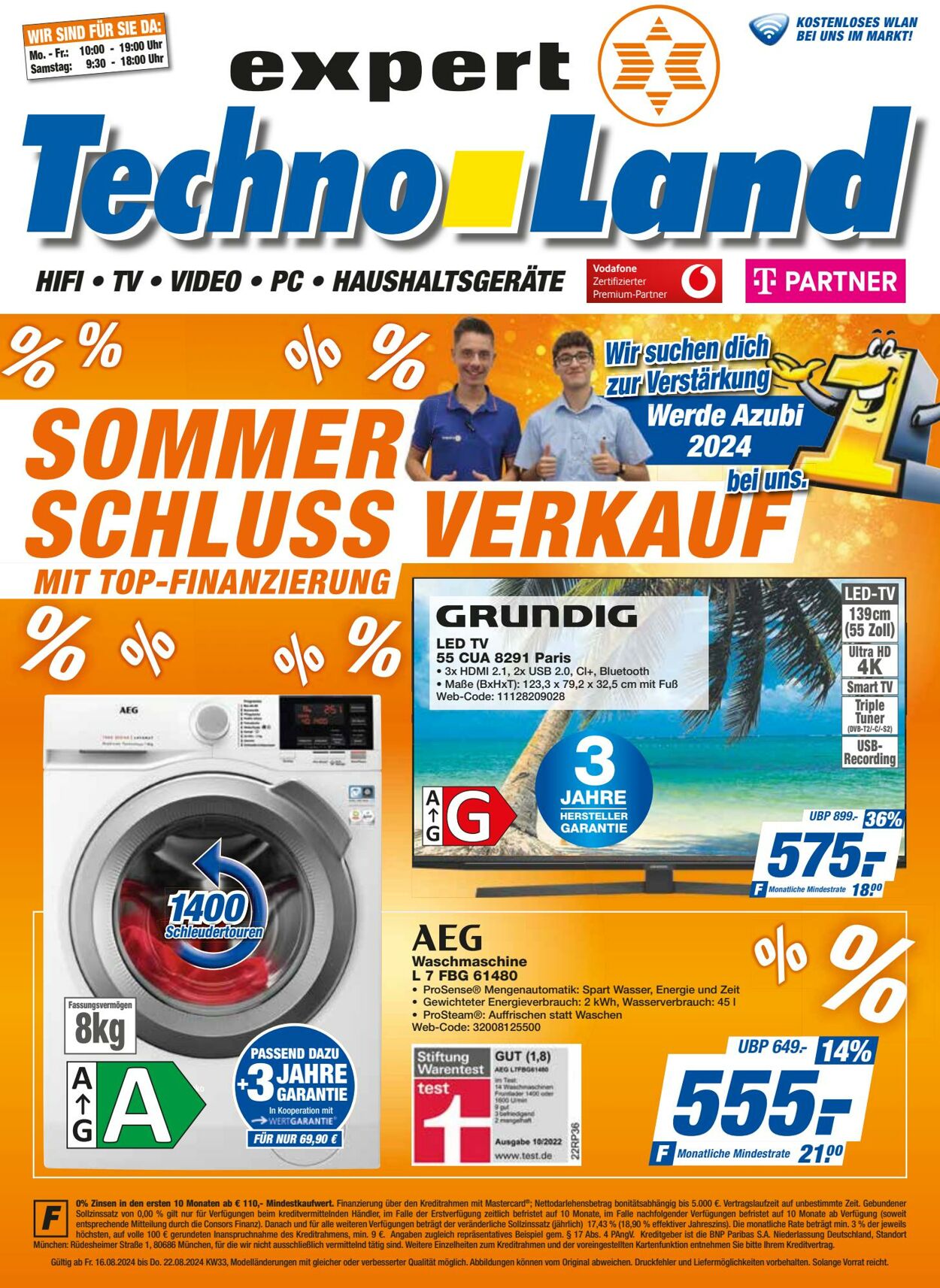 Prospekt Expert Techno Land 22.08.2024 - 28.08.2024