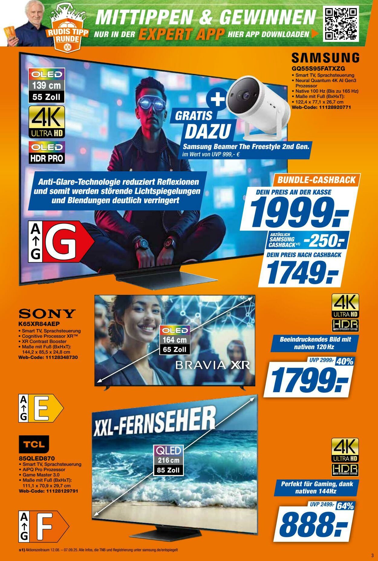 Prospekt Expert Techno Land 27.08.2025 - 03.09.2025