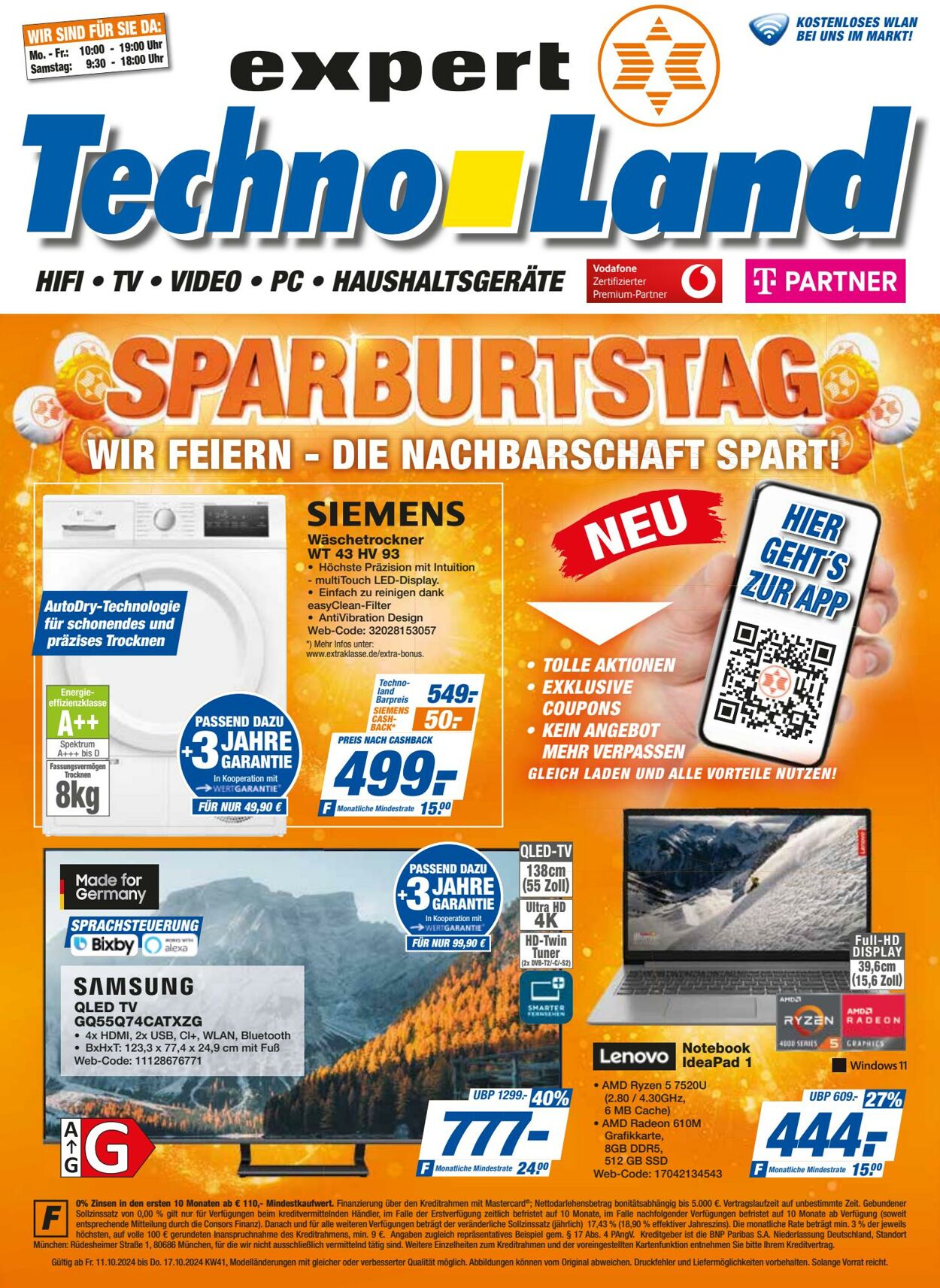 Prospekt Expert Techno Land 14.10.2024 - 21.10.2024