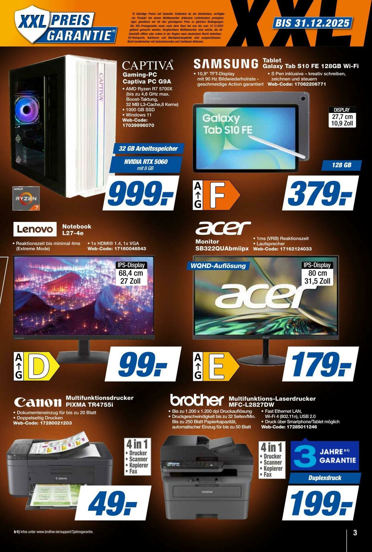 Prospekt Expert Techno Land 29.10.2025 - 05.11.2025