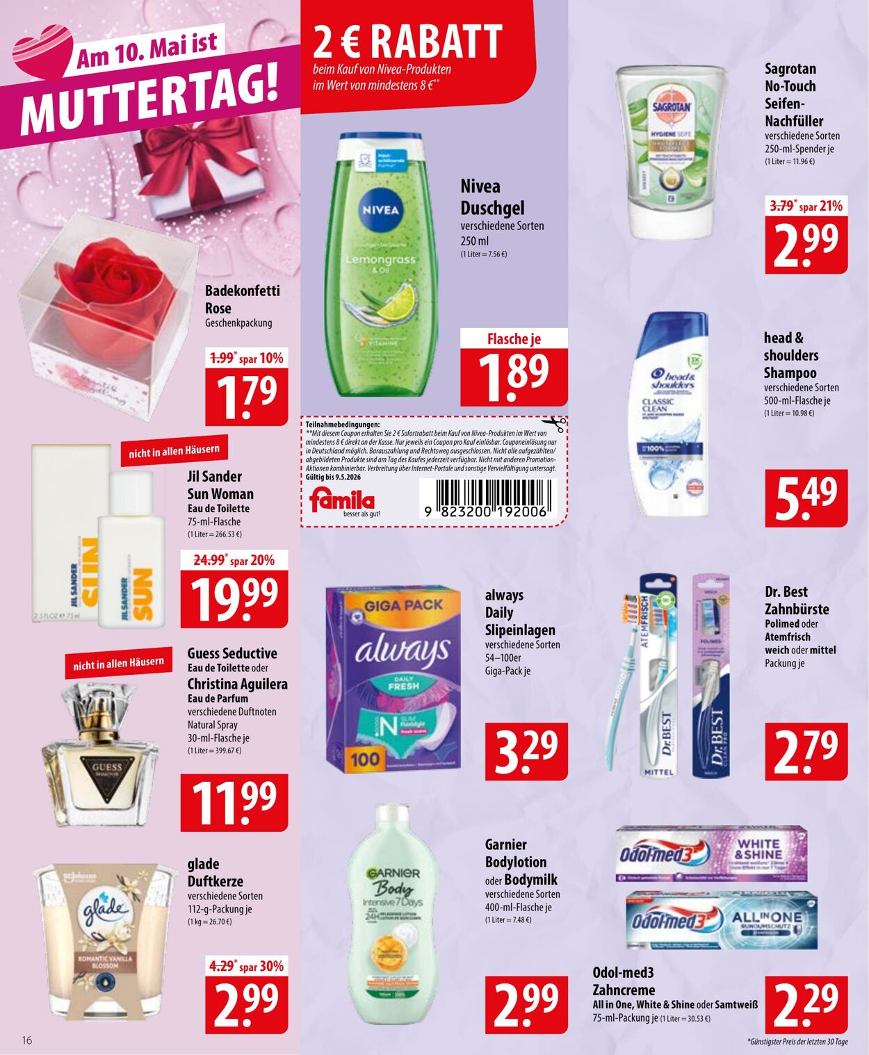 Prospekt Famila 04.05.2026 - 09.05.2026