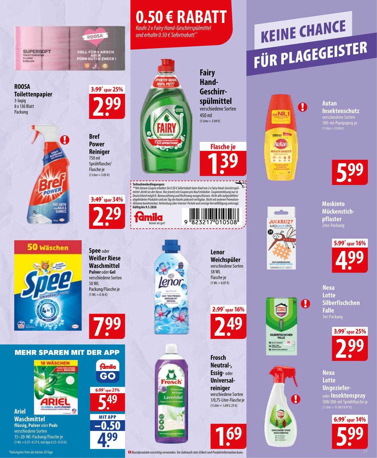 Prospekt Famila 04.05.2026 - 09.05.2026