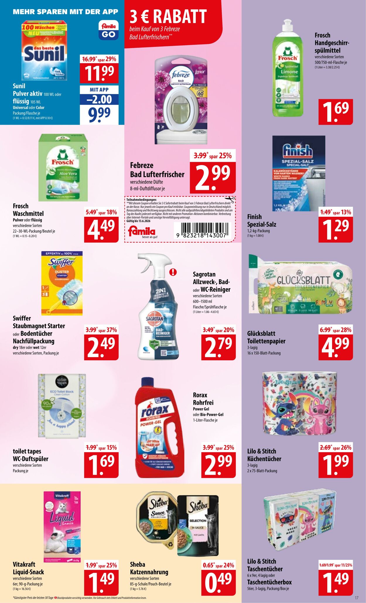 Prospekt Famila 08.06.2026 - 13.06.2026