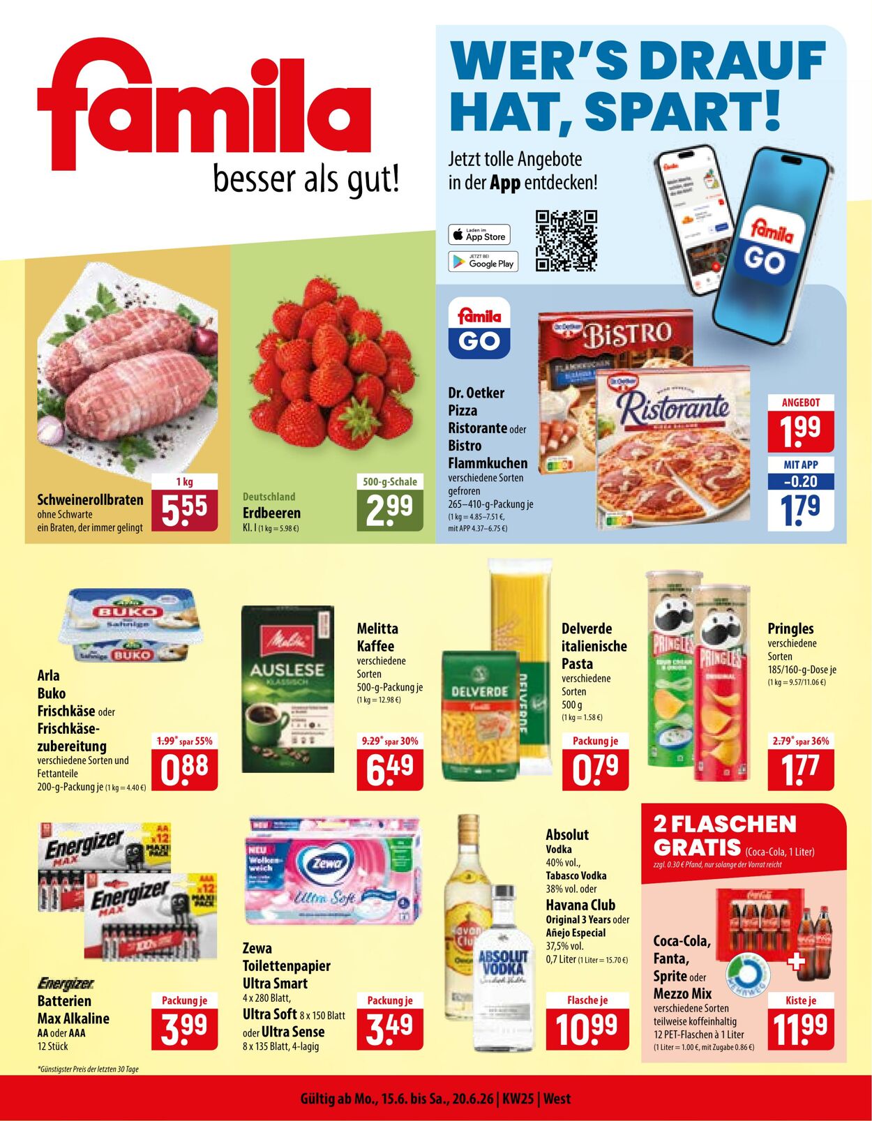 Prospekt Famila 15.06.2026 - 20.06.2026
