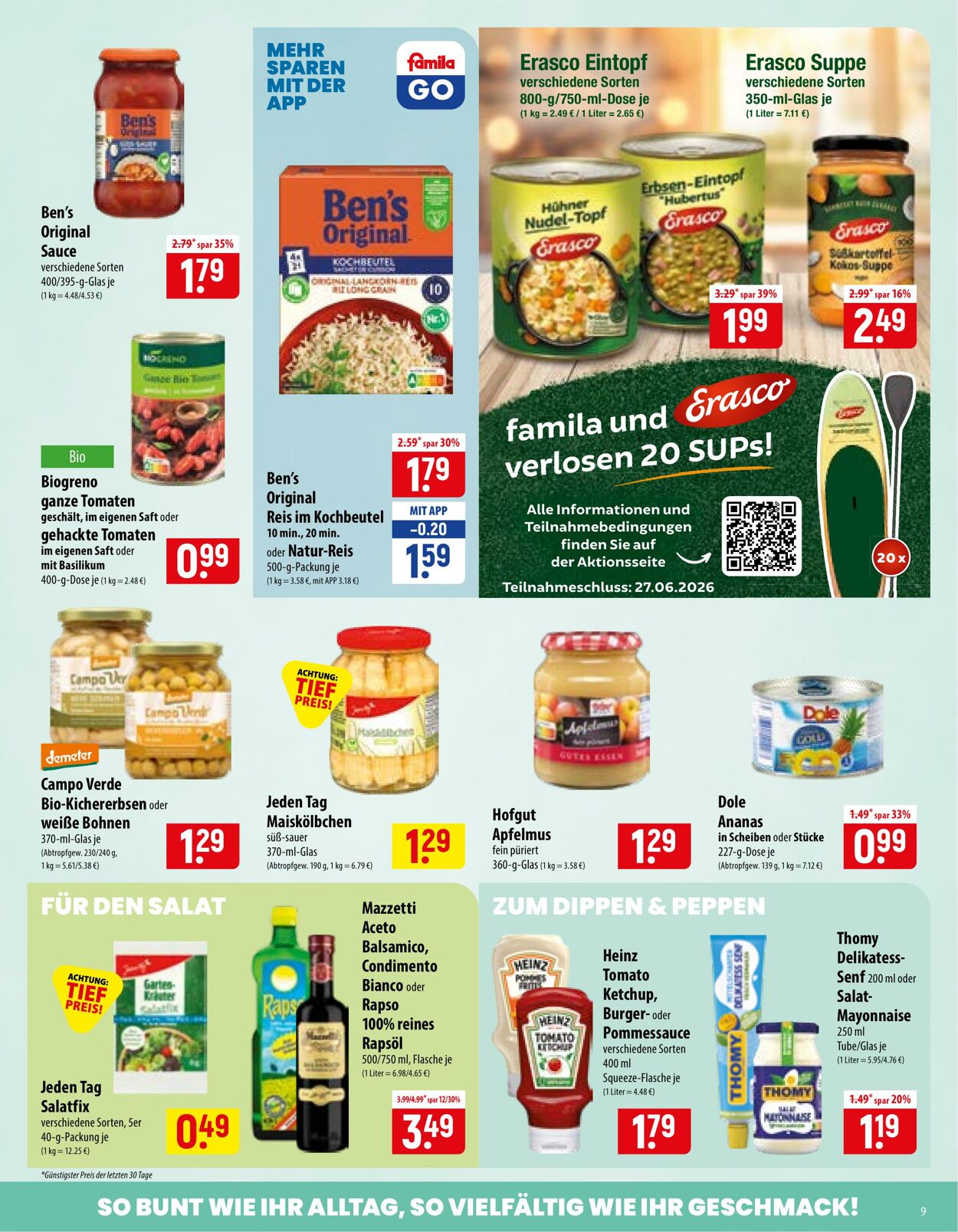 Prospekt Famila 15.06.2026 - 20.06.2026