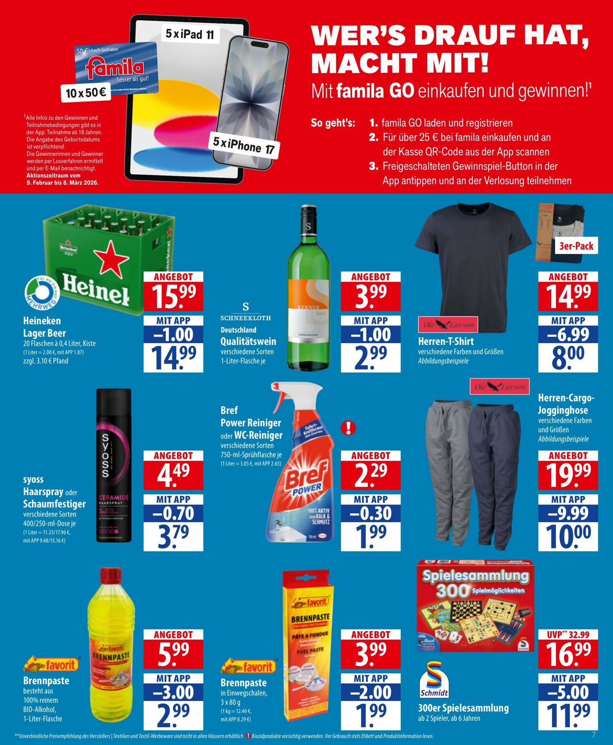 Prospekt Famila 16.02.2026 - 21.02.2026