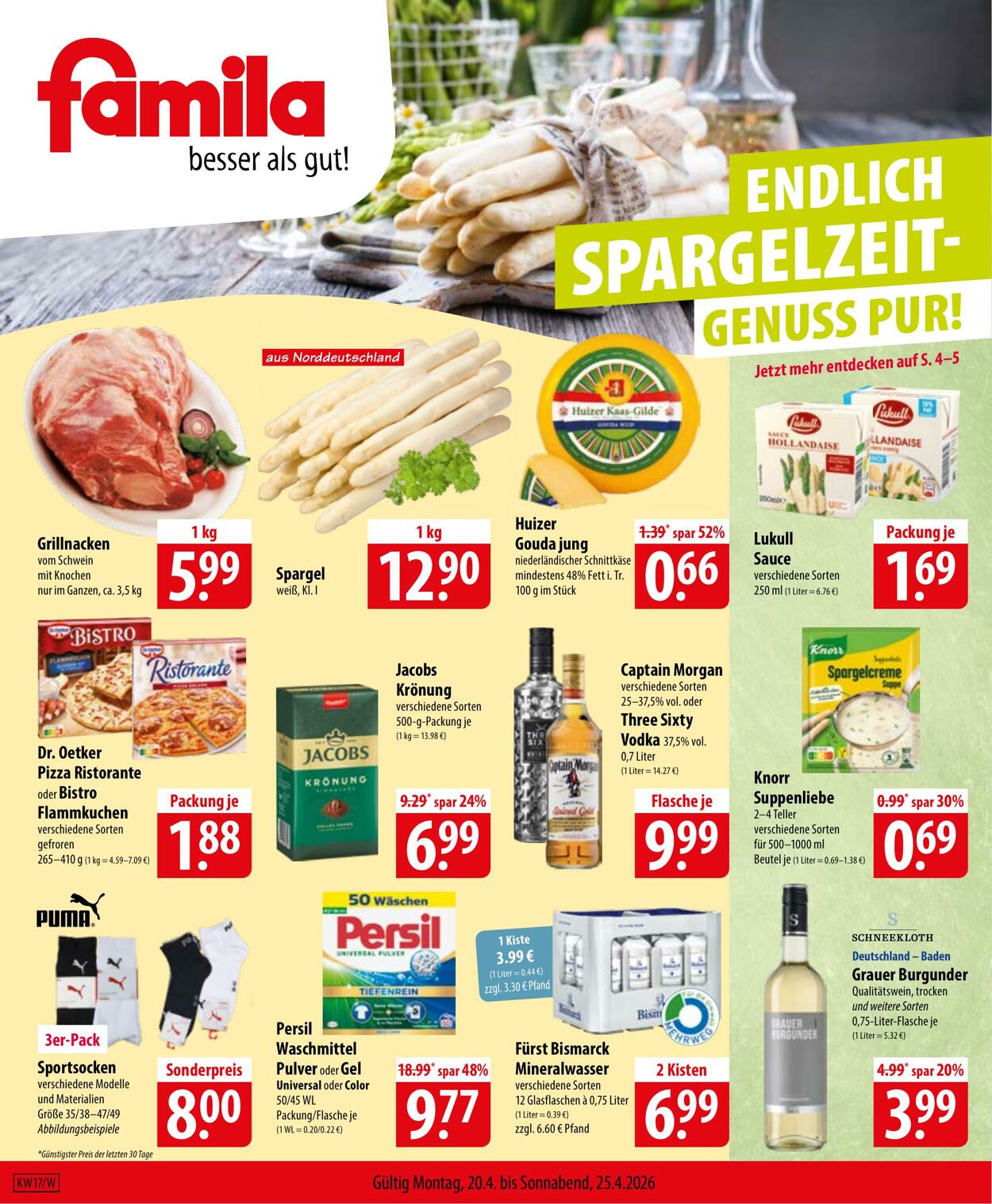 Prospekt Famila 20.04.2026 - 25.04.2026