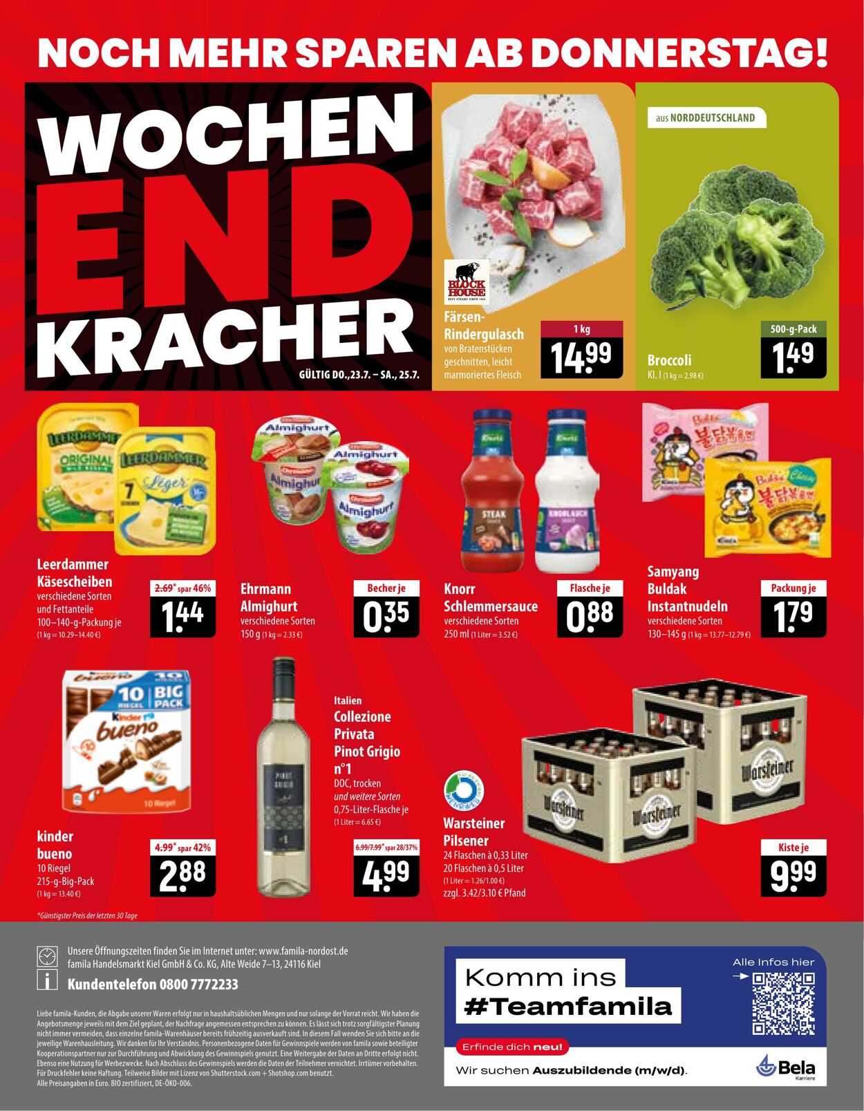Prospekt Famila 20.07.2026 - 25.07.2026