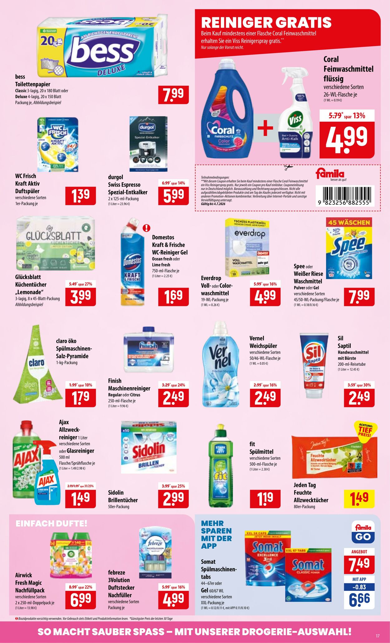 Prospekt Famila 29.06.2026 - 04.07.2026