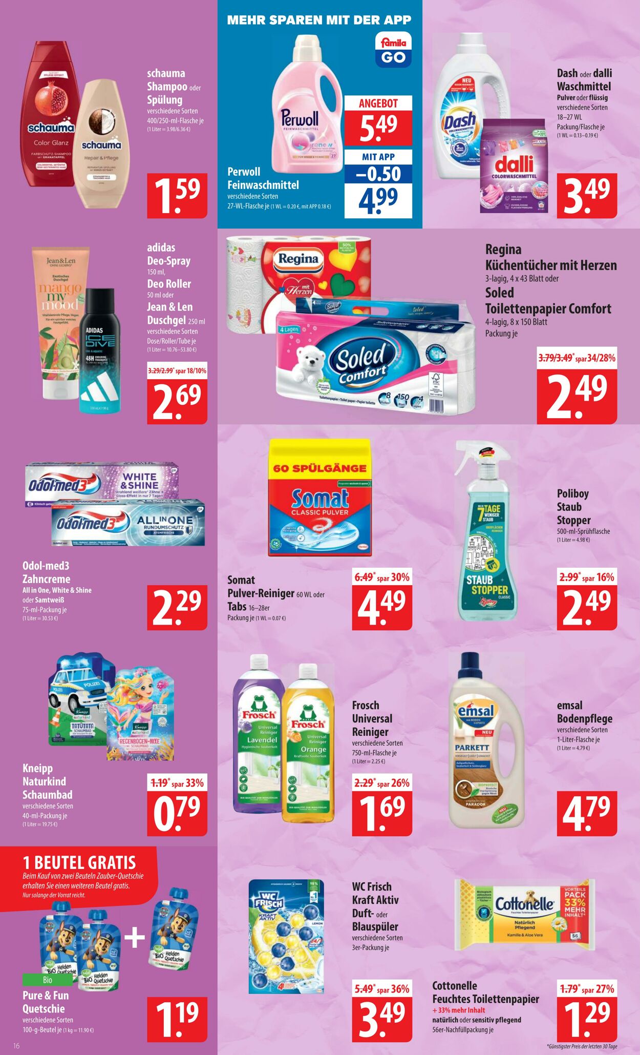Prospekt Famila 30.03.2026 - 04.04.2026